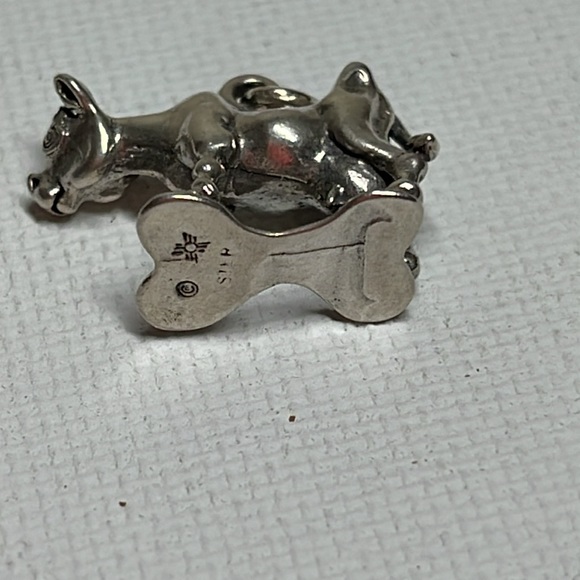 Sterling Silver cow charm - Picture 4 of 6